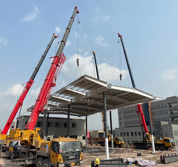 福建吊大型钢结构车棚